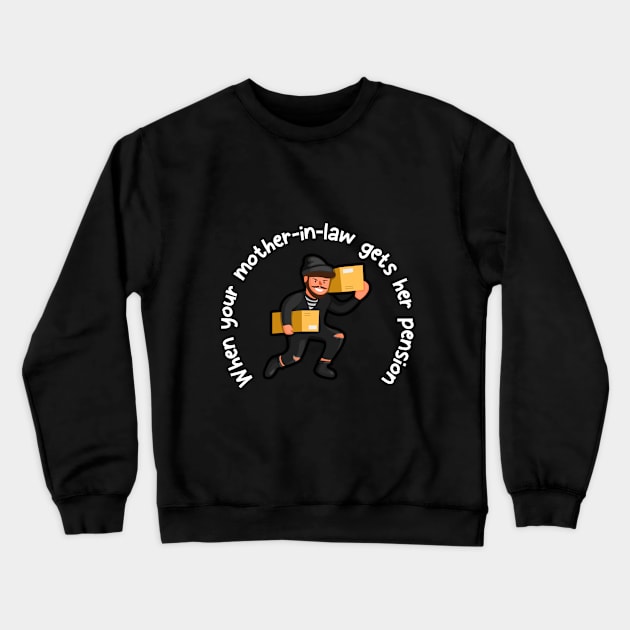 Midnight money earn Crewneck Sweatshirt by Beautiful thing's